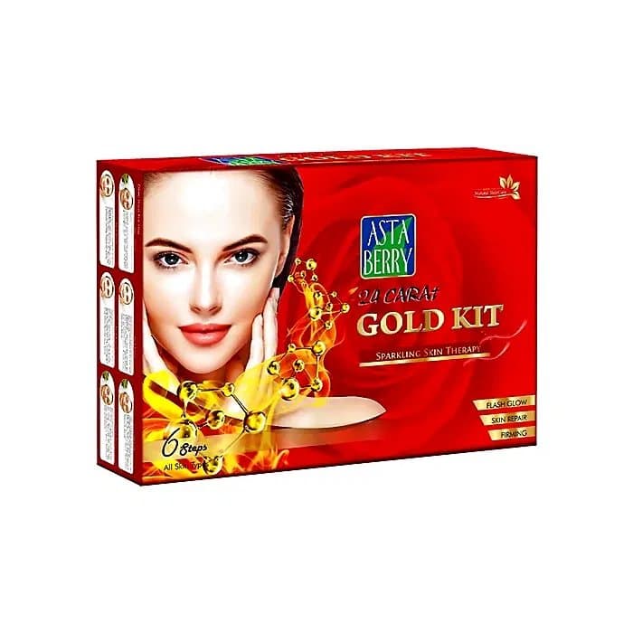 Astaberry Indulge Gold Facial Kit