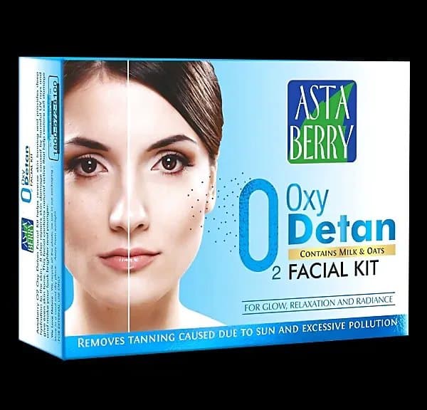 Astaberry Indulge O2 Oxy Detan Faical Kit