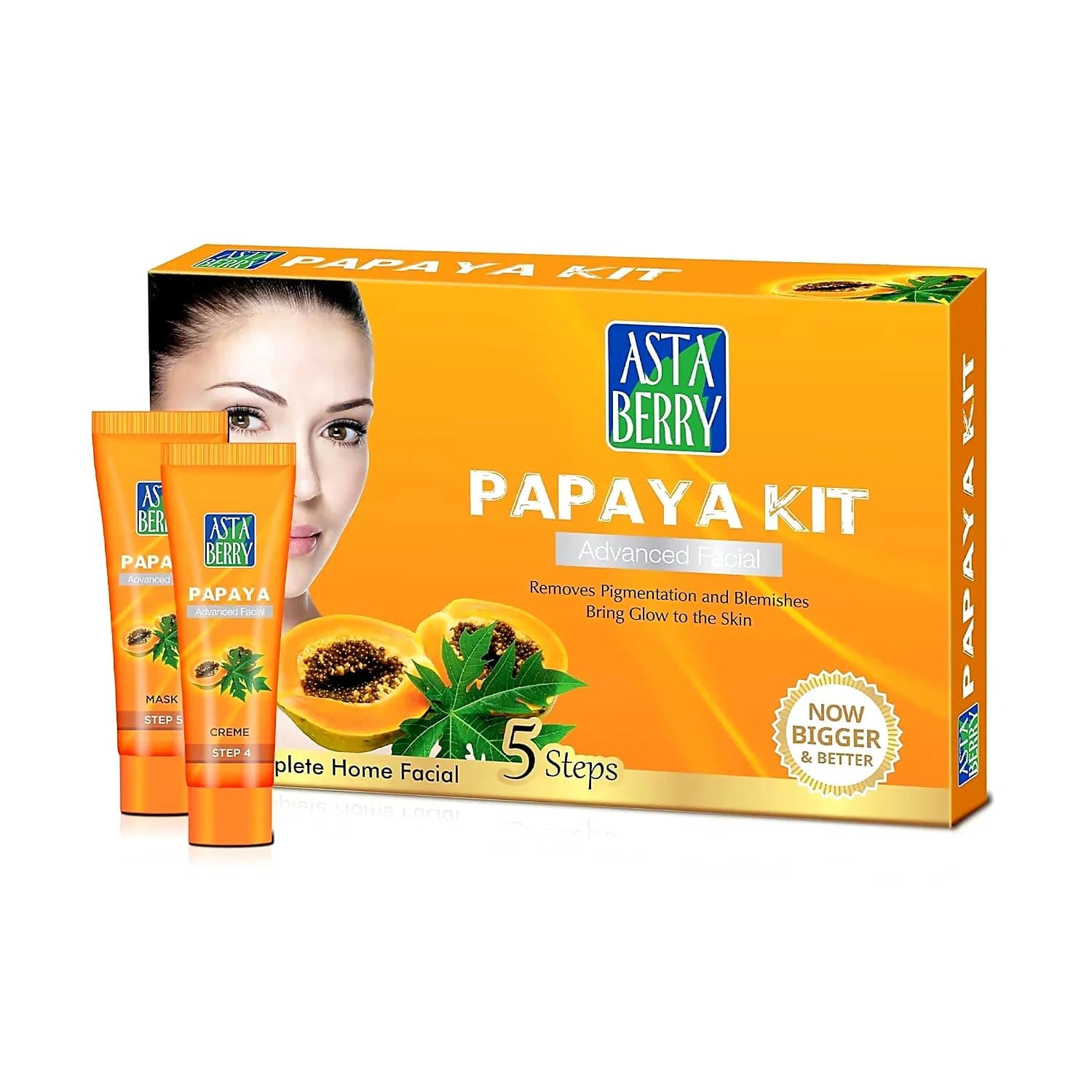 Astaberry Indulge Papaya Mini Facial Kit