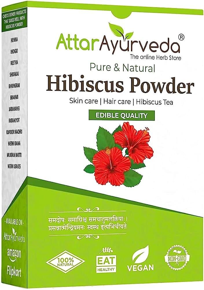 Attar Ayurveda Hibiscus Powder