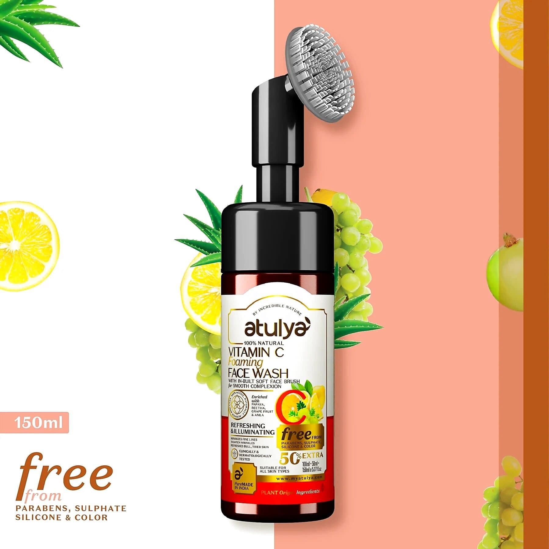 Atulya Vitamin C Foaming Face Wash