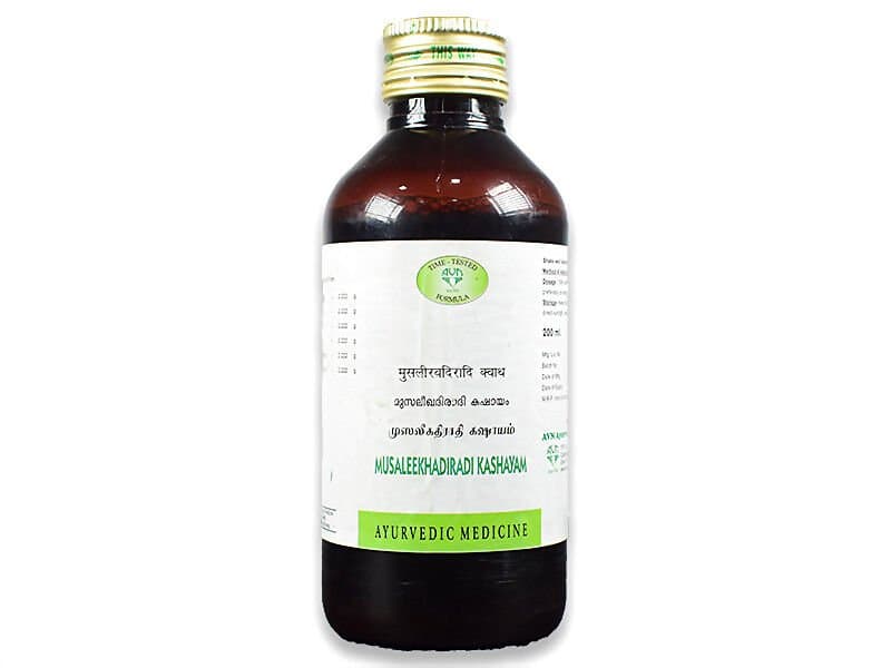 Avn Ayurveda Musaleekhadiradi Kashayam