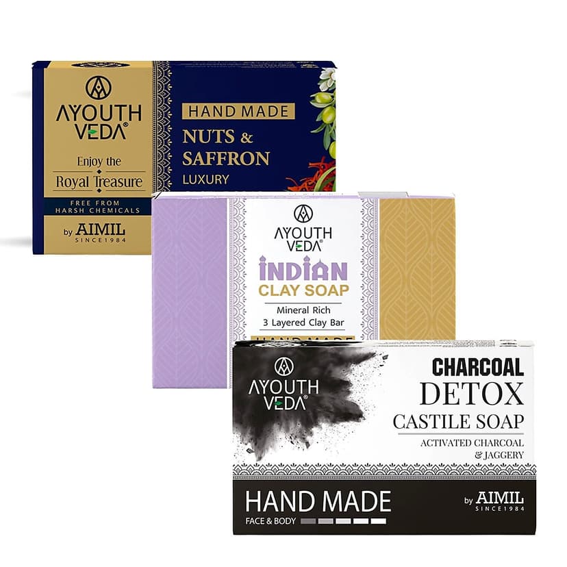Ayouthveda Handmade Soaps Combo