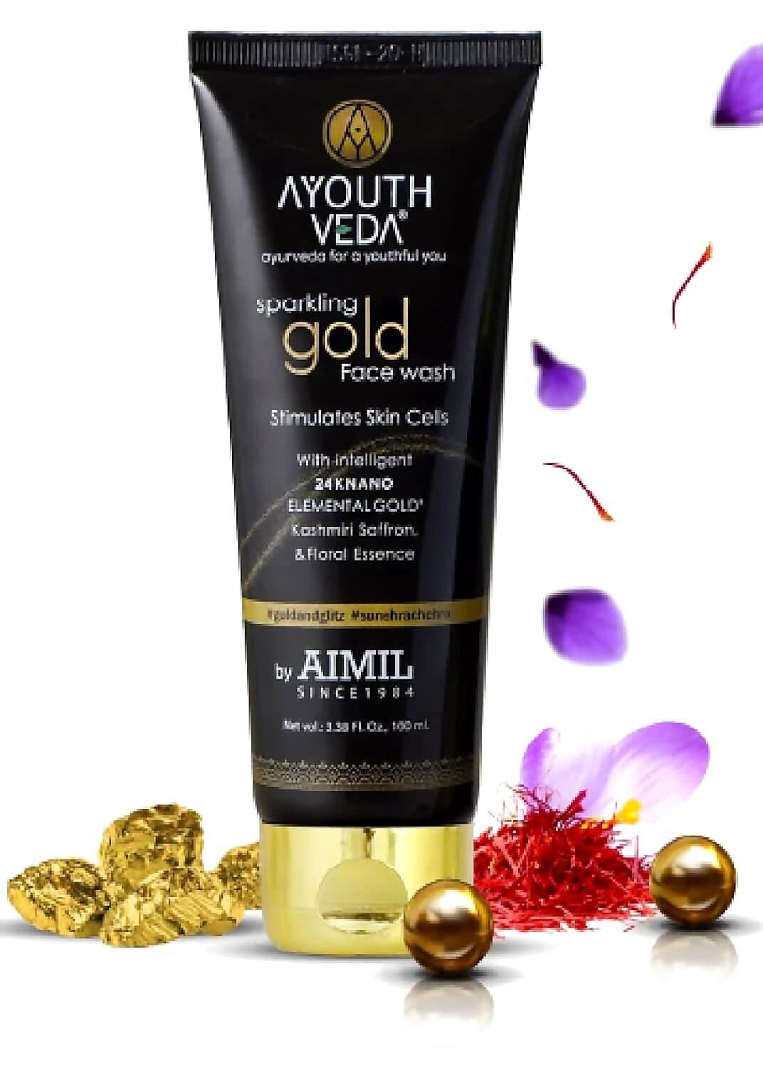 Ayouthveda Sparkling Gold Face Wash