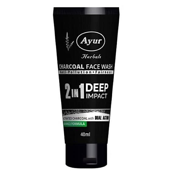 Ayur Herbals Charcoal Face Wash