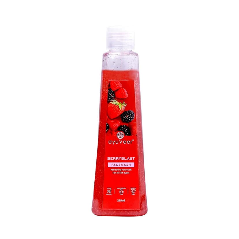 Ayuveer Berry Blast Facewash