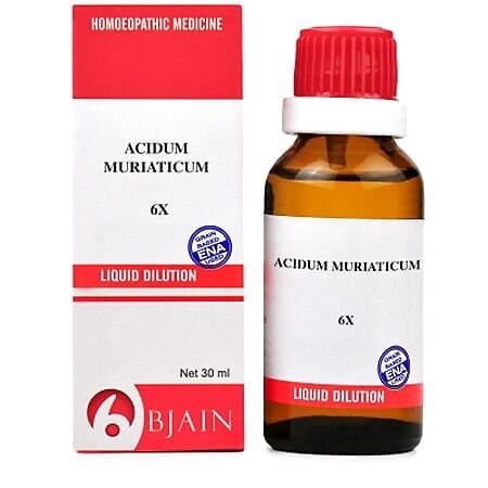 B Jain Acidum Muriaticum 6X Dilution