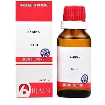 B Jain Sabina 6 Ch Dilution