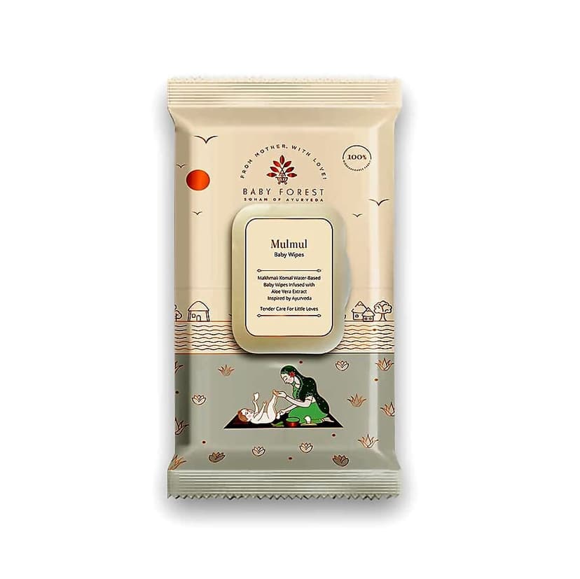 Baby Forest Mulmul Baby Wipes