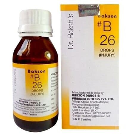 Bakson B26 Injury Drops