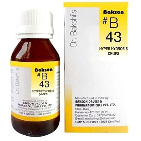 Bakson B43 Hyper Hydrosis Drops