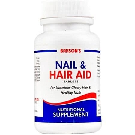 Bakson Nail And Hair Aid Tablets