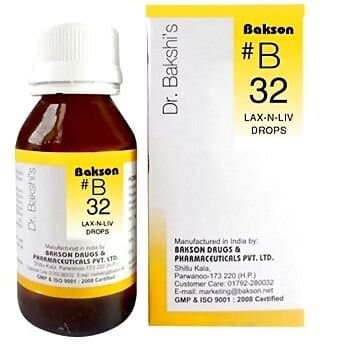 Bakson'S 32 Lax N Liv Homeopathy Drops