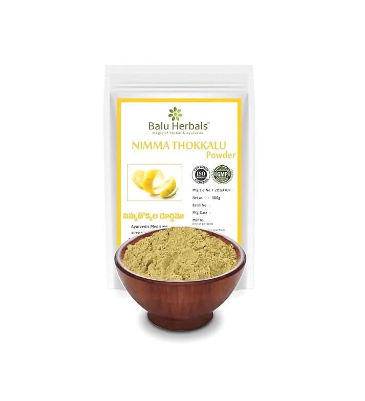 Balu Herbals Nimma Thokkala Powder