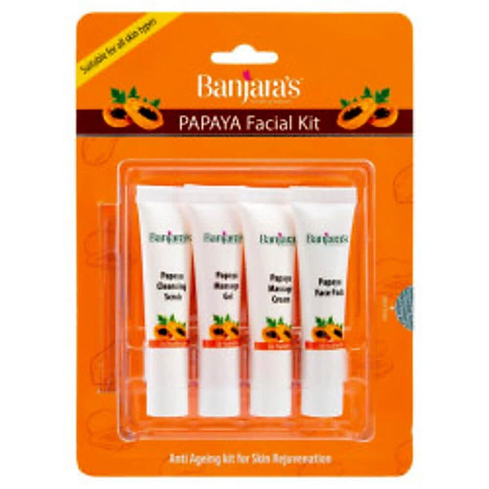 Banjara's Papaya Facial kit (Blister Pack
