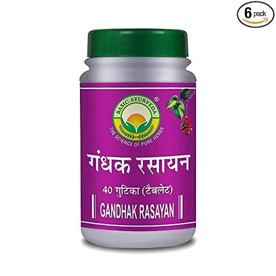 Basic Ayurveda Raj (Gandhak) Bati Tablet
