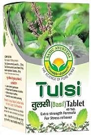 Basic Ayurveda Tulsi (Basil) Tablet