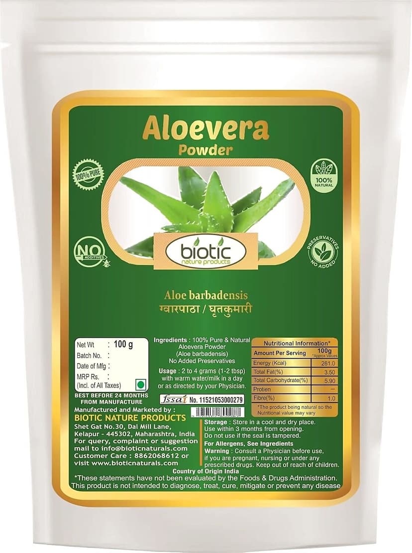 Biotic Aloevera Powder