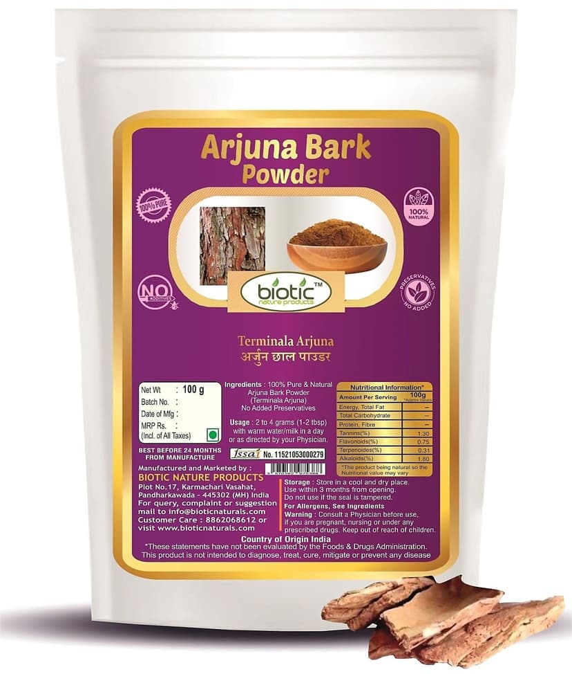 Biotic Arjuna Bark Powder