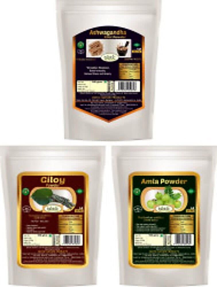 Biotic Ashwagandha, Giloy And Amla Powder