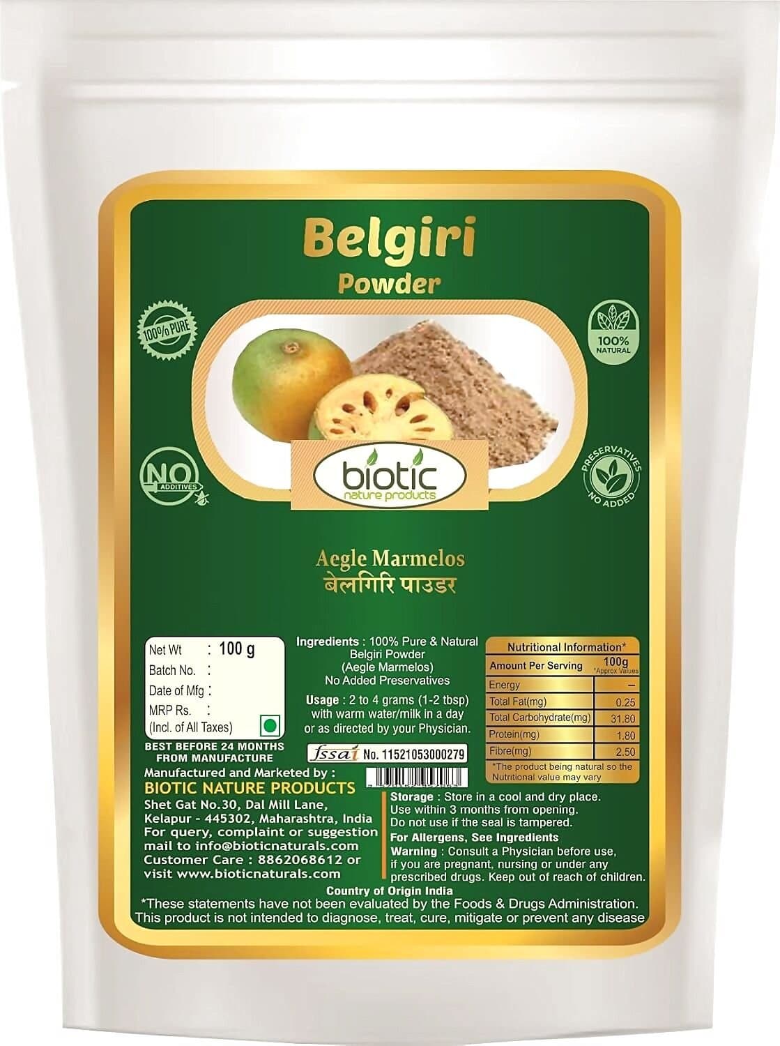 Biotic Belgiri Powder
