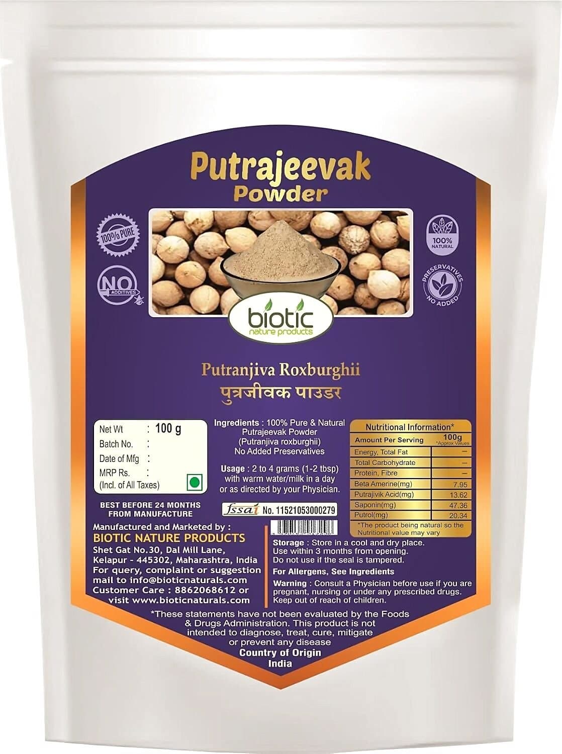 Biotic Putrajeevak Beej Powder