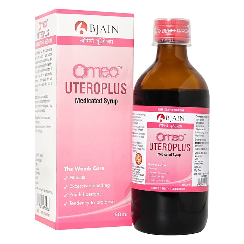 Bjain Omeo Uteroplus Medicated Syrup