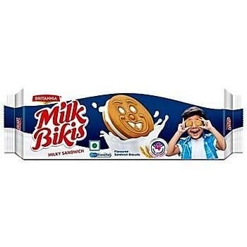 Britannia Milk Bikis Milk Cream Biscuits