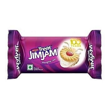 Britannia Treat Jimjam Cream Biscuits