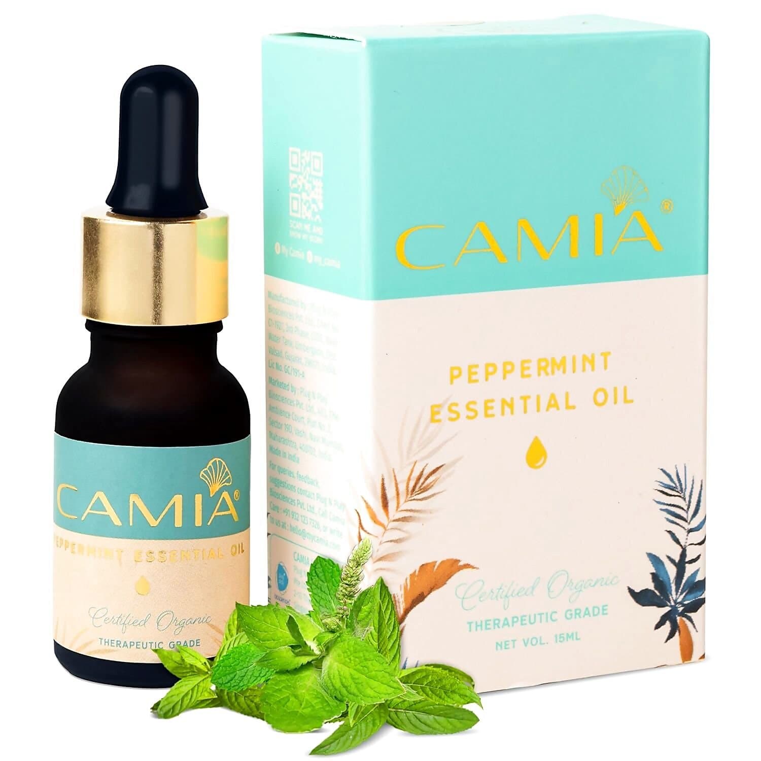 Camia Organic Peppermint Essential Oil