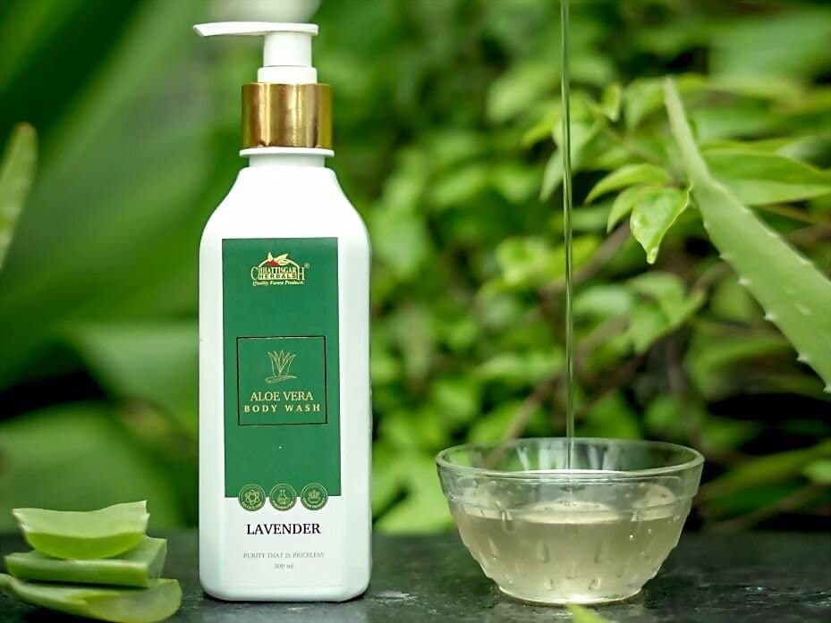 Chhattisgarh Aloevera Body Wash Lavender