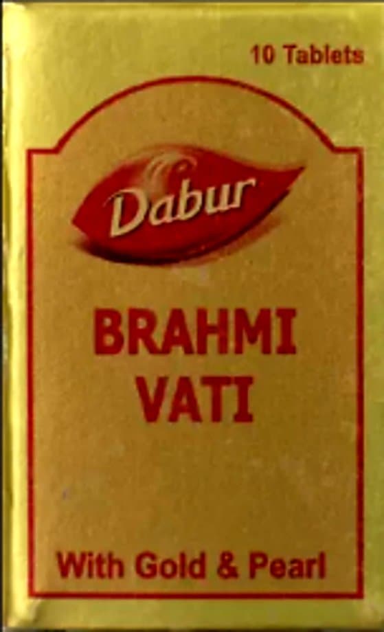 Dabur Brahmi Vati With Gold And Pearl
