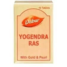 Dabur Yogendra Ras With Gold And Pearl