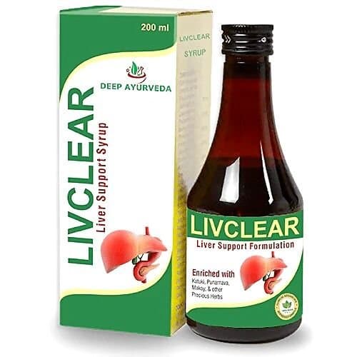 Deep Ayurveda Livclear Herbal Syrup