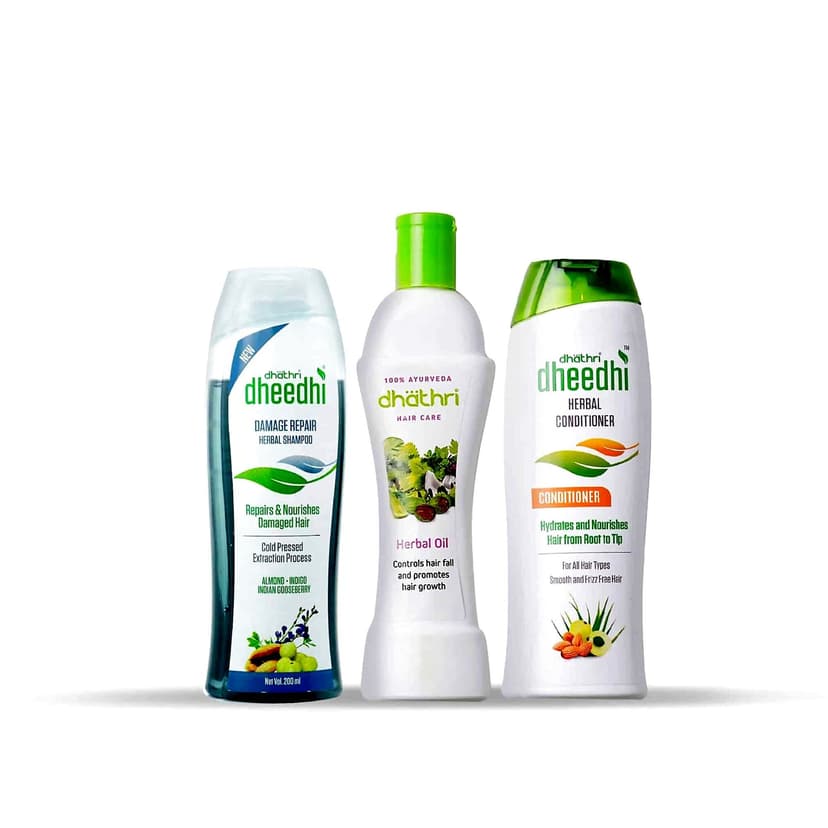 Dhathri Ayurveda Damage Free Scalp Combo