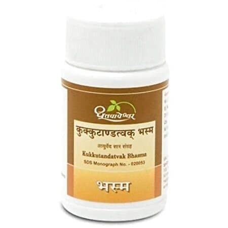 Dhootapapeshwar Kukkutandatvak Bhasma