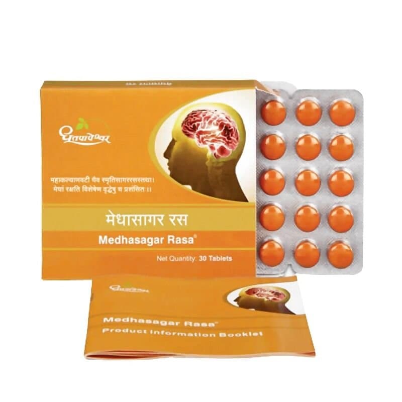 Dhootapapeshwar Medhasagar Rasa Tablets