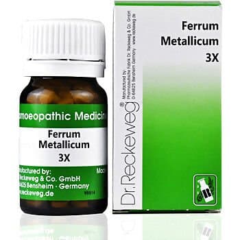 Dr. Reckeweg Ferrum Metallicum 3X