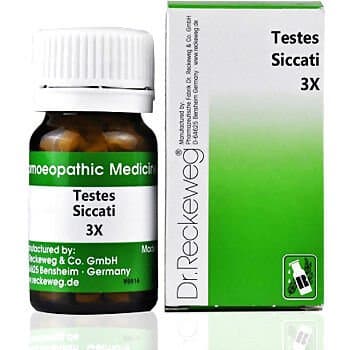 Dr. Reckeweg Testes Siccati 3X