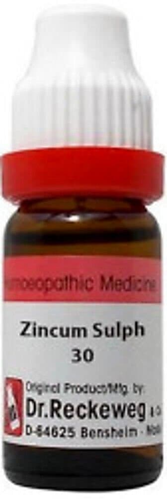 Dr. Reckeweg Zincum Sulf Dilution 30 Ch