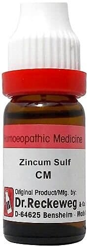 Dr. Reckeweg Zincum Sulf Dilution Cm Ch