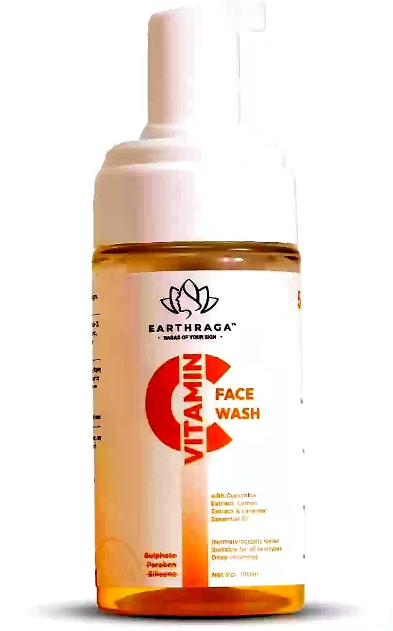 Earthraga Vitamin C Foaming Face Wash