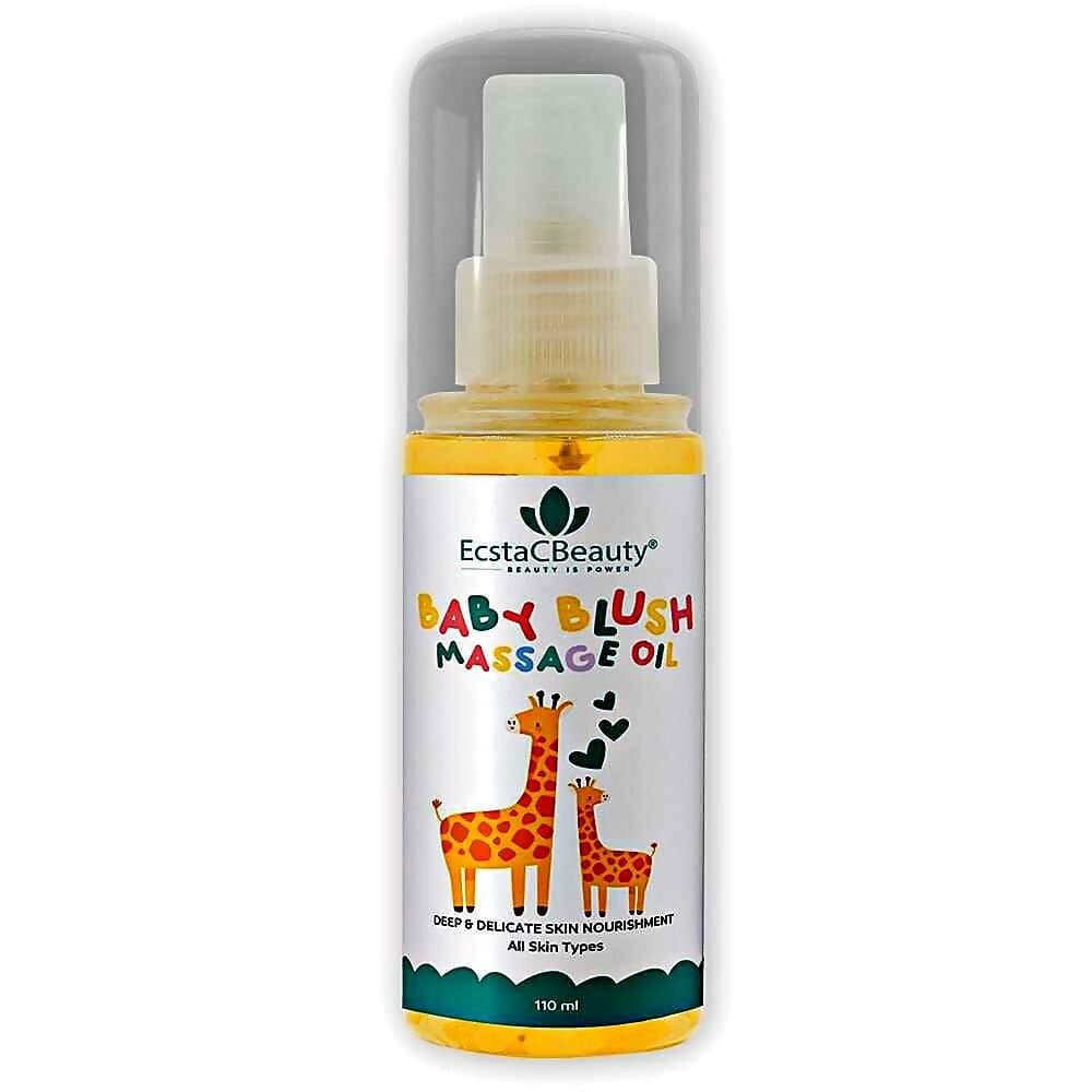 EcstaCBeauty Baby Blush Massage Oil