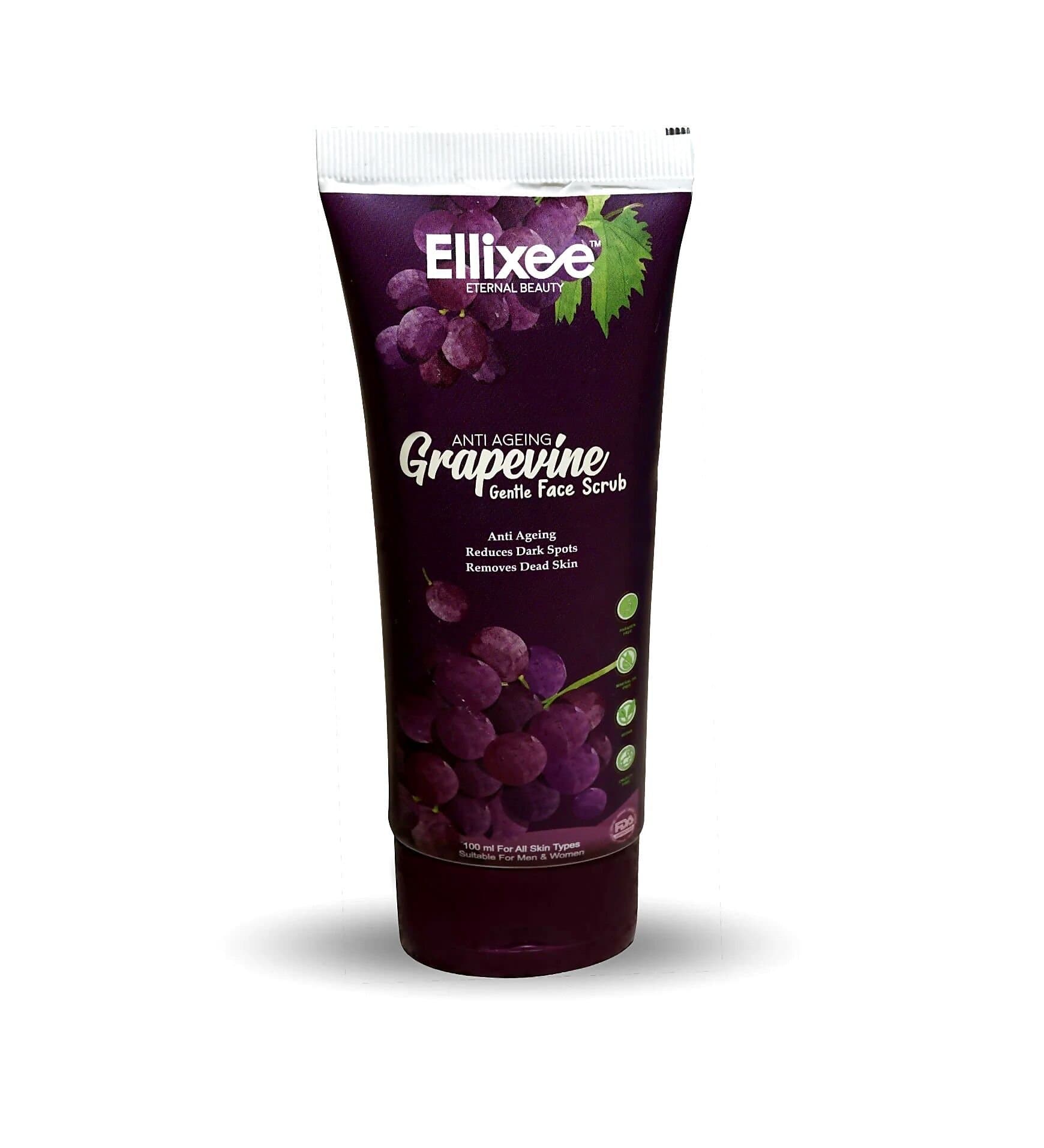 Ellixee Grapevine Face Scrub