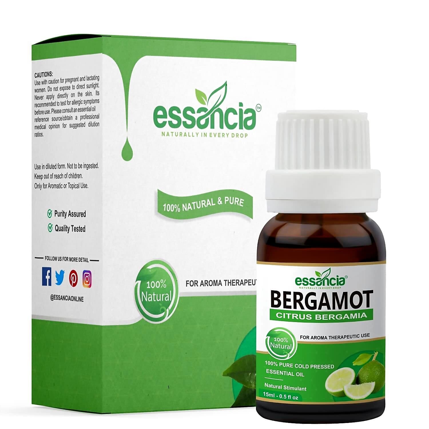 Essancia Bergamot Essential Oil