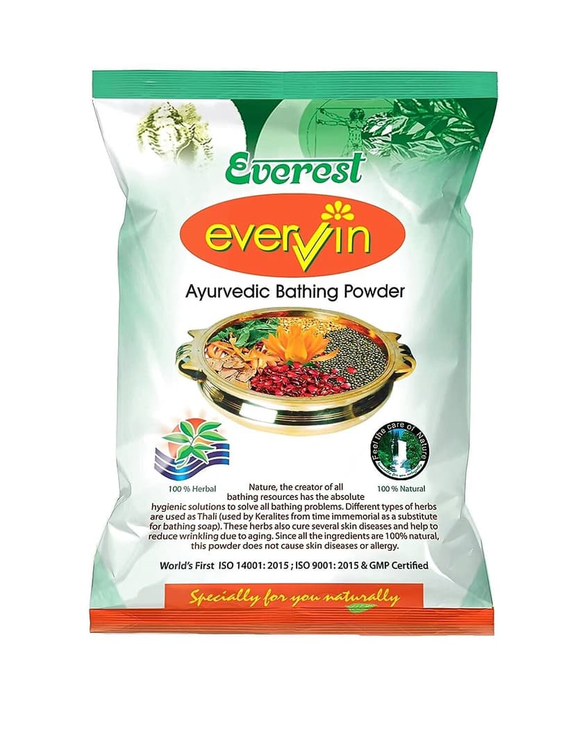 Everest Ayurveda Evervin Bathing Powder