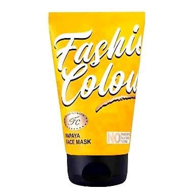 Fashion Colour Papaya Face Mask