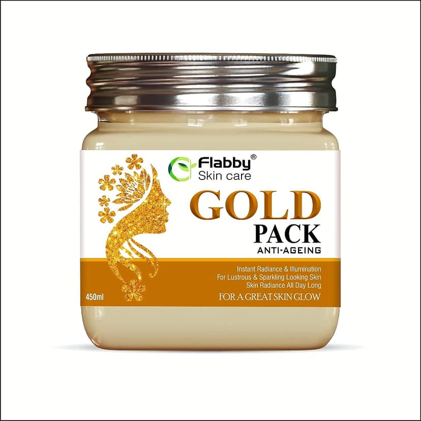 Flabby Skin Care Gold Pack