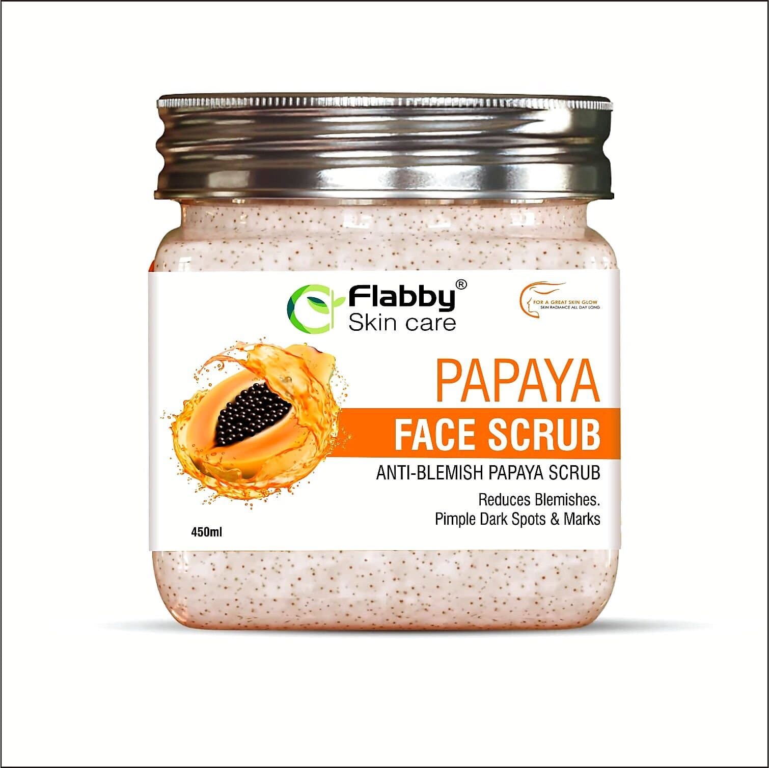 Flabby Skin Care Papaya Face Scrub