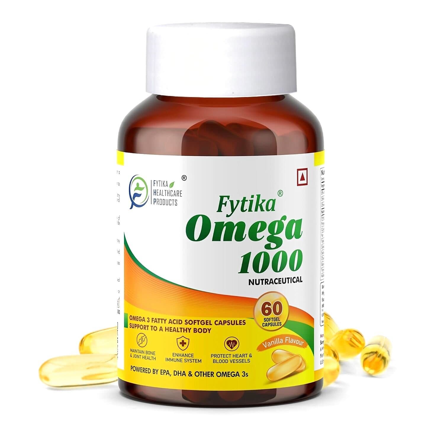 Fytika Omega 1000 Capsules (Vanilla)
